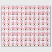 Hanami Japanese Cherry Tree Geschenkpapier (Flach)