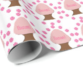 Hanami Japanese Cherry Tree Geschenkpapier (Rolleneckpunkt)