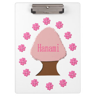 Hanami Japanese Cherry Tree Klemmbrett