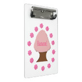 Hanami Japanese Cherry Tree Mini Klemmbrett (Schrägansicht)