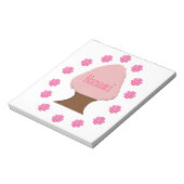 Hanami Japanese Cherry Tree Notizblock (Rotiert)