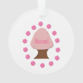 Hanami Japanese Cherry Tree Ornament (Rückseite)