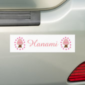 Hanami Japanese Cherry Tree Personalisiert Autoaufkleber (Auf Auto)