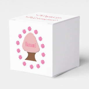 Hanami Japanese Cherry Tree Personalisiert Geschenkschachtel