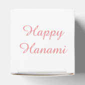 Hanami Japanese Cherry Tree Personalisiert Geschenkschachtel (Oben)