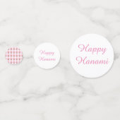 Hanami Japanese Cherry Tree Personalisiert Konfetti (Rückseiten)