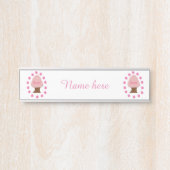Hanami Japanese Cherry Tree Personalisiert Türschild