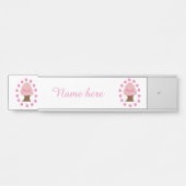 Hanami Japanese Cherry Tree Personalisiert Türschild