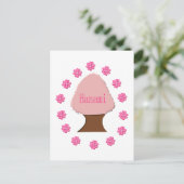 Hanami Japanese Cherry Tree Postkarte (Stehend Vorderseite)