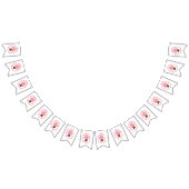 Hanami Japanese Cherry Tree Wimpelkette (Alle)