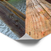 Hanapepe Swinging Bridge, Kauai, Hawaii Poster (Ecke)