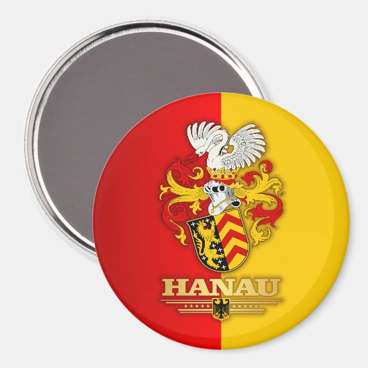 Hanau Magnet (Vorderseite/Rückseite)