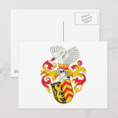 Hanauer Wappen Postkarte (Vorne/Hinten)