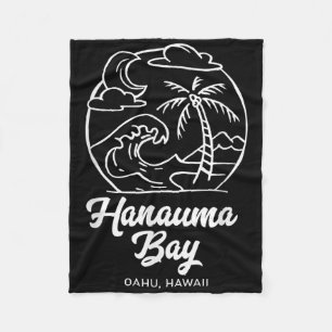 Hanauma Bay Beach Park, Oahu, Hawaii Summer Vacati Fleecedecke