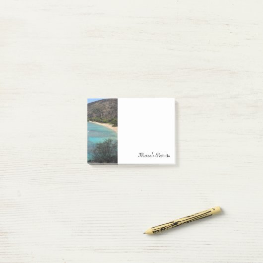 Hanauma Bay Cliff Post-it Klebezettel (Auf Schreibtisch)