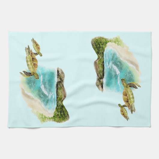 Hanauma Bay Geschirrtuch (Horizontal)