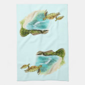 Hanauma Bay Geschirrtuch (Vertikal)