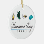 Hanauma Bay Hawaii Marine Life Keramik Ornament (Rechts)