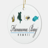 Hanauma Bay Hawaii Marine Life Keramik Ornament (Links)