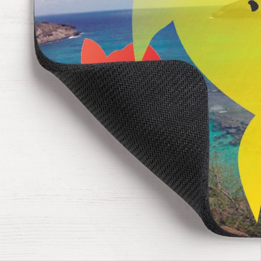 Hanauma Bay Hawaii Mousepad (Ecke)