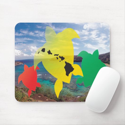 Hanauma Bay Hawaii Mousepad (Mit Mouse)