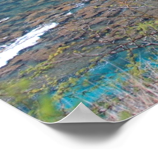 Hanauma Bay, Hawaii Poster (Ecke)