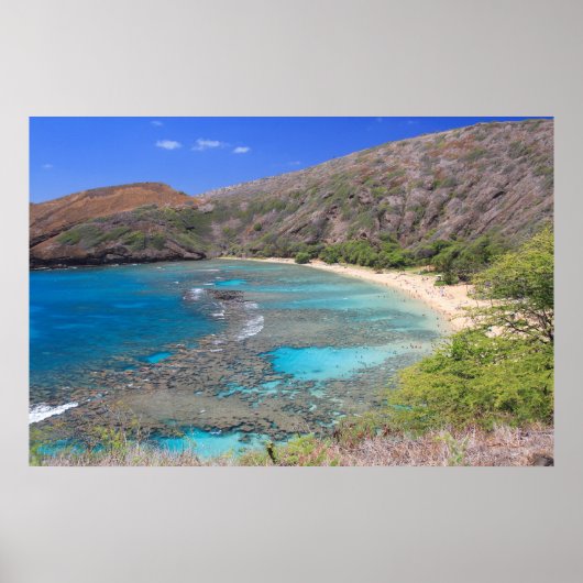 Hanauma Bay, Hawaii Poster (Vorne)