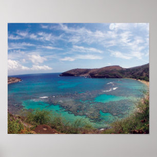 Hanauma Bay Hawaii Poster
