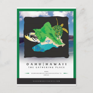 Hanauma Bay Hawaii Postkarte