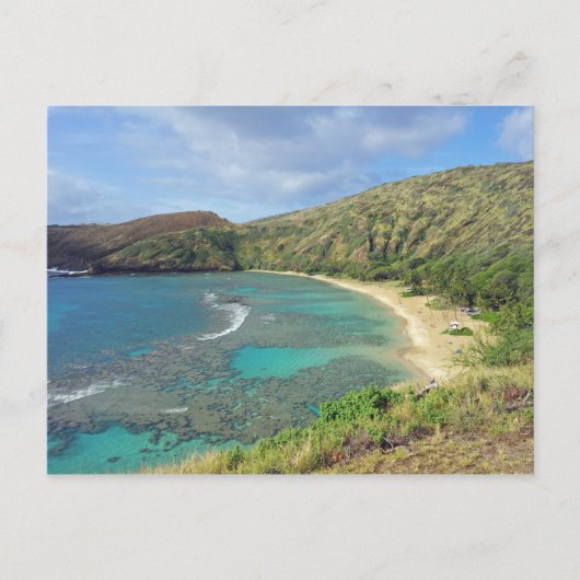 Hanauma Bay Hawaii Postkarte (Vorderseite)