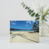 Hanauma Bay Hawaii Postkarte (Stehend Vorderseite)