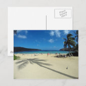 Hanauma Bay Hawaii Postkarte (Vorne/Hinten)