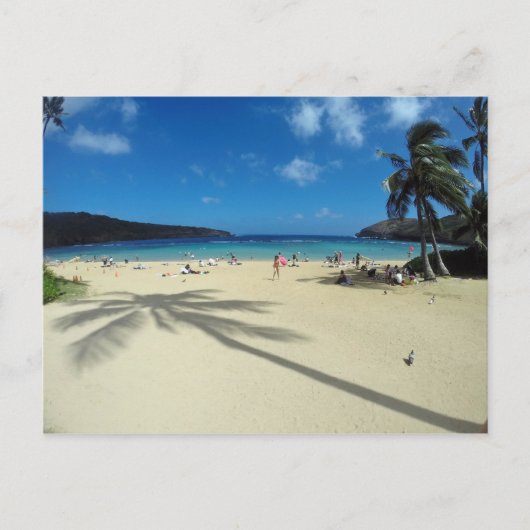 Hanauma Bay Hawaii Postkarte (Vorderseite)