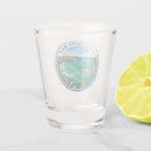 Hanauma Bay Hawaii Schnapsglas (Rückseite)