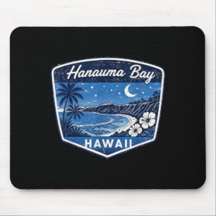 Hanauma Bay Hawaii Strand Trocal Palmen Ozean Mousepad