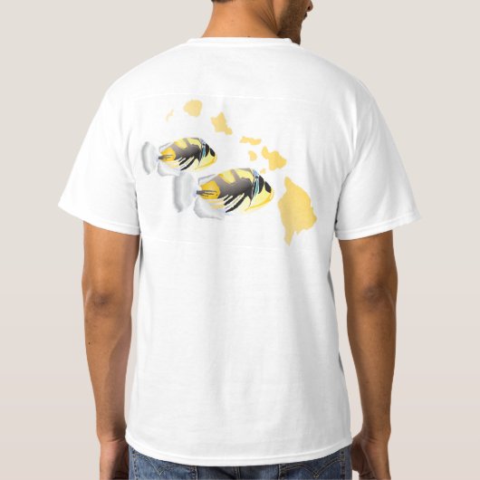 Hanauma Bay Hawaii Trigger Fish T-Shirt (Rückseite)