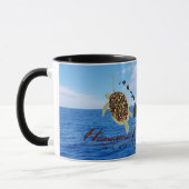 Hanauma Bay Hawaii Turtle and Hawaii Inseln Tasse (Links)