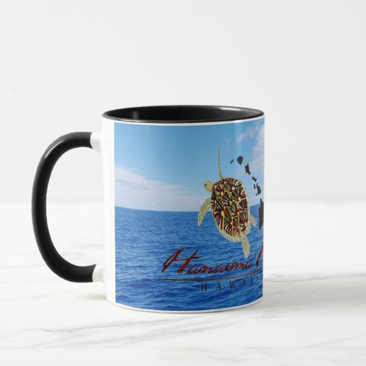 Hanauma Bay Hawaii Turtle and Hawaii Inseln Tasse (Links)
