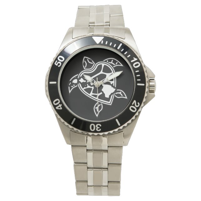 Hanauma Bay Hawaii Turtle Armbanduhr (Vorderseite)