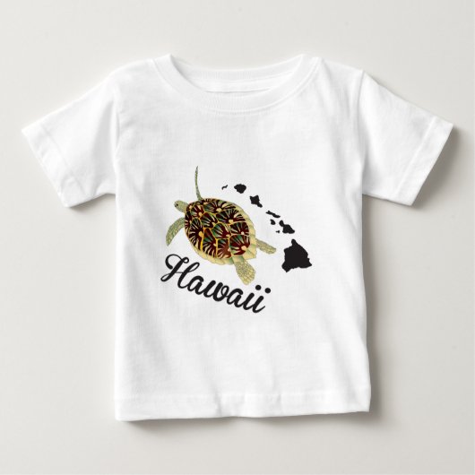 Hanauma Bay Hawaii Turtle Baby T-shirt (Vorderseite)