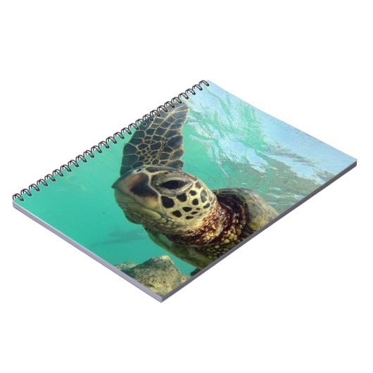 Hanauma Bay Hawaii Turtle Notizblock (Linke Seite)