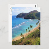 Hanauma Bay, Honolulu, Oahu, Hawaii View Postkarte (Vorne/Hinten)