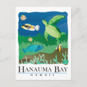 Hanauma Bay Oahu Hawaii Postkarte (Vorderseite)