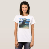 Hanauma Bay Oahu Hawaii Turtle T-Shirt (Vorne ganz)