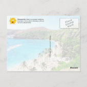Hanauma Bay, Oahu - Schnorkelerparadies Postkarte (Rückseite)