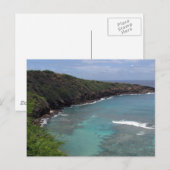 Hanauma Bay Postkarte (Vorne/Hinten)