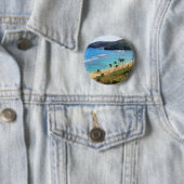 Hanauma Bucht, Ansicht Honolulus, Oahu, Hawaii Button (Beispiel)