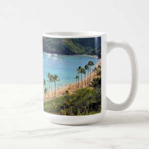 Hanauma Bucht, Ansicht Honolulus, Oahu, Hawaii Kaffeetasse