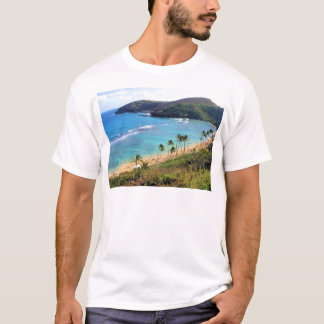Hanauma Bucht, Ansicht Honolulus, Oahu, Hawaii T-Shirt