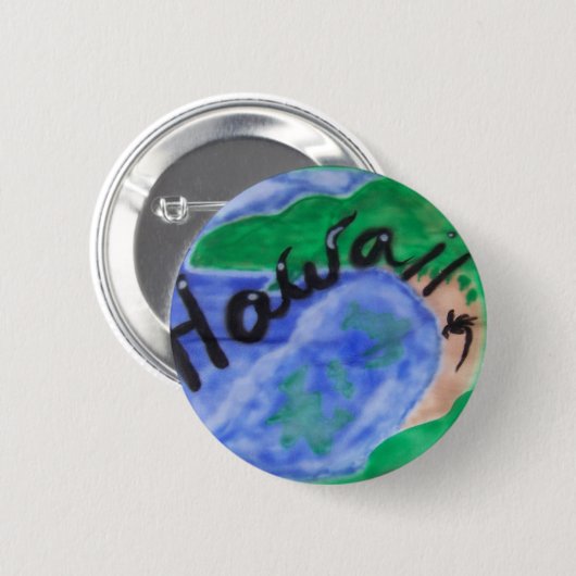 Hanauma Bucht Button (Vorne & Hinten)